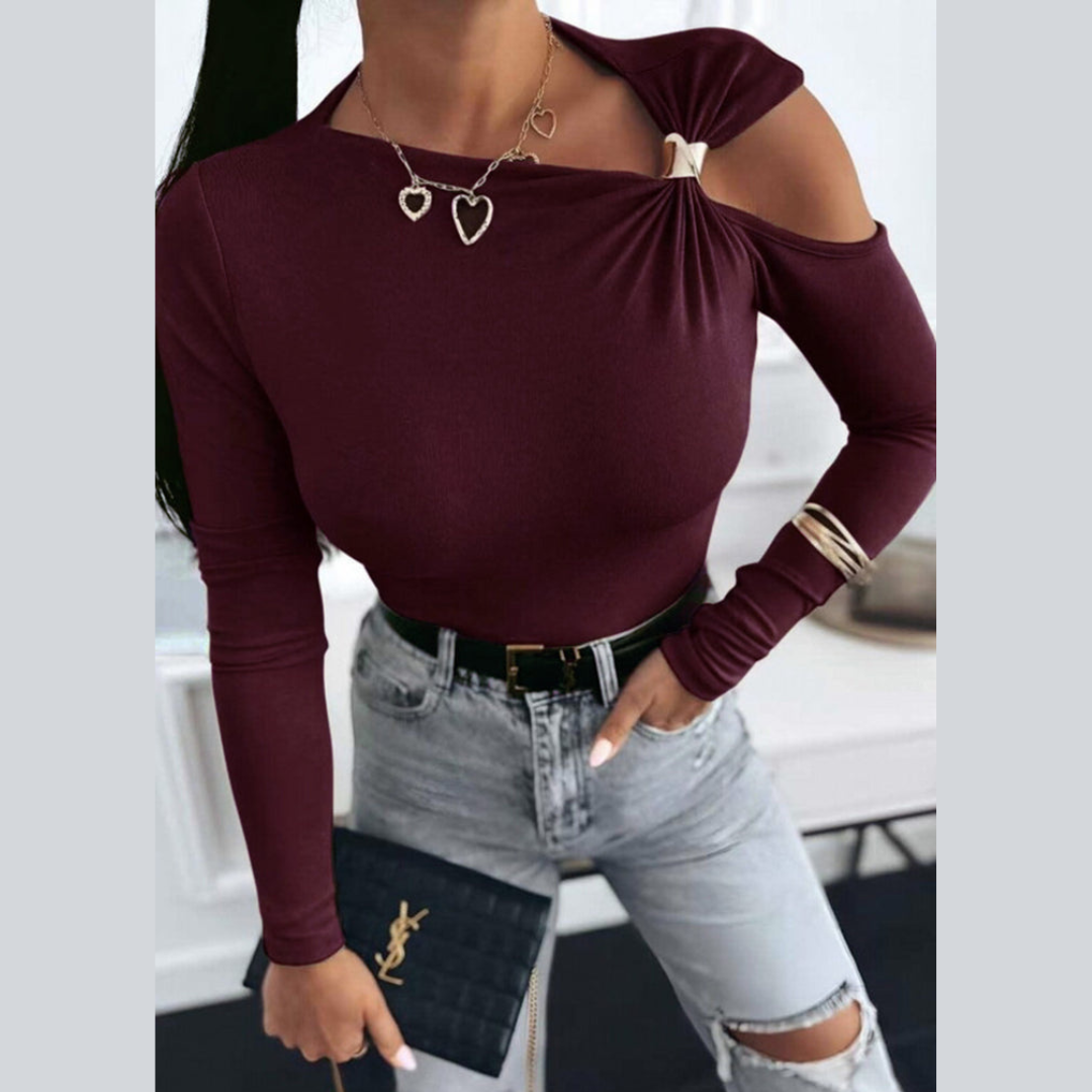 Faria Cold Shoulder Top